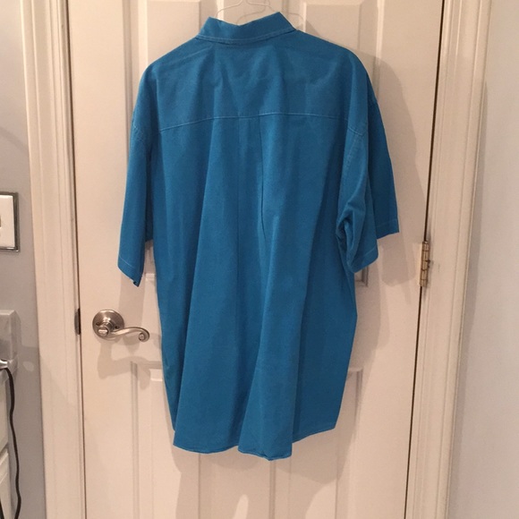 Teal Van Heusen Button Down - Picture 2 of 4